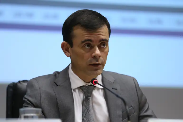 Treasury Secretary Rogerio Ceron