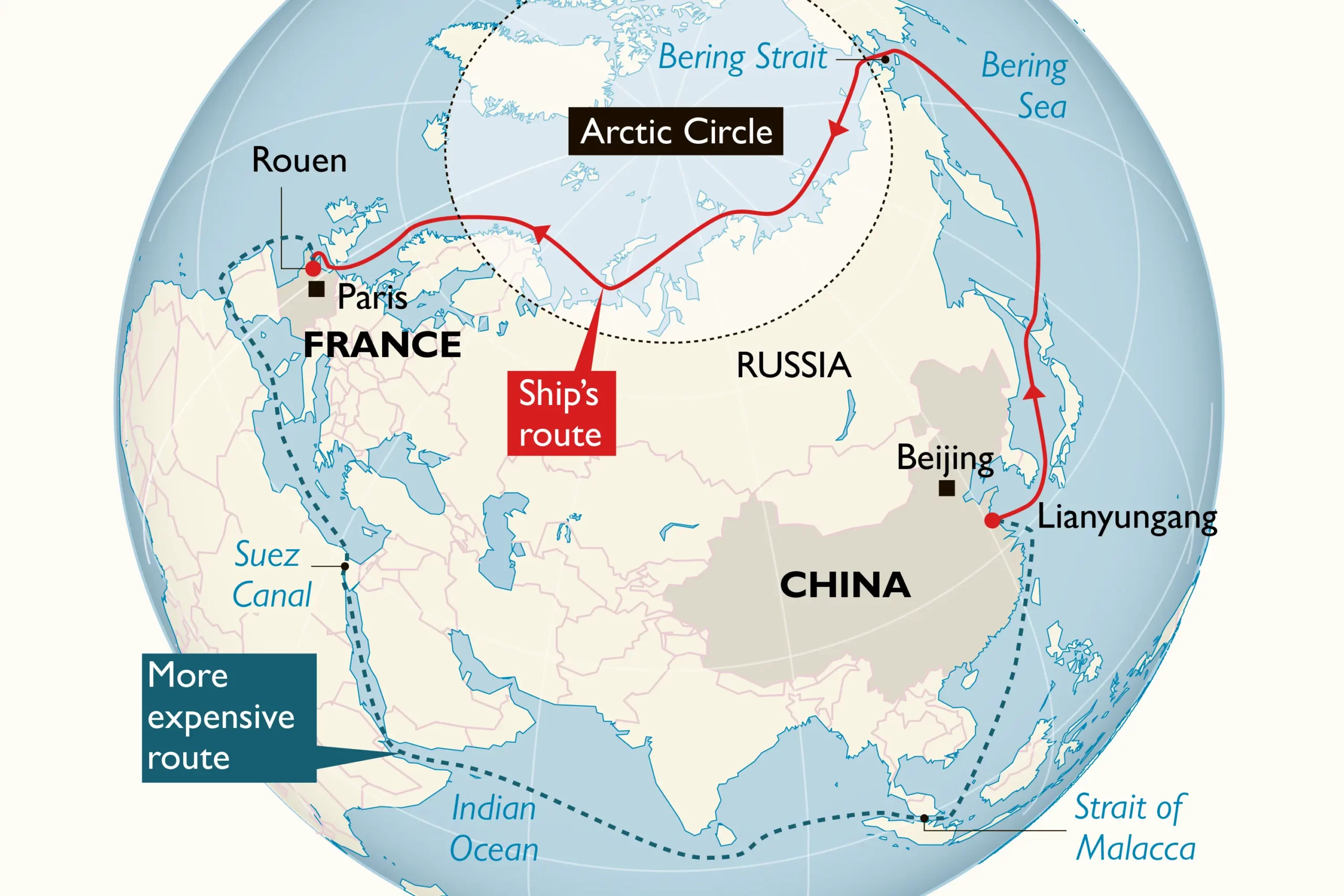 The Geopolitical Chess Game in the Arctic: China's Bold Strategy - Polar Silk Road, (Photo Internet reproduction)