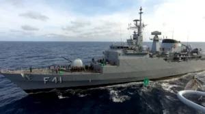 Brazilian Frigate Defensora Engages in Tactical Exercises with Namibian Navy