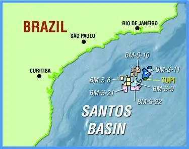 Tupi: The Sleeping Giant of Brazil's Oil Industry Awakens. (Photo Internet reproduction)