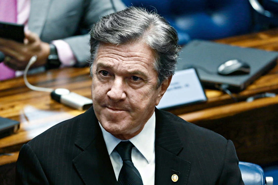 Former Brazilian President Collor de Mello Faces Eight-Year Prison Sentence. (Photo Internet reproduction)