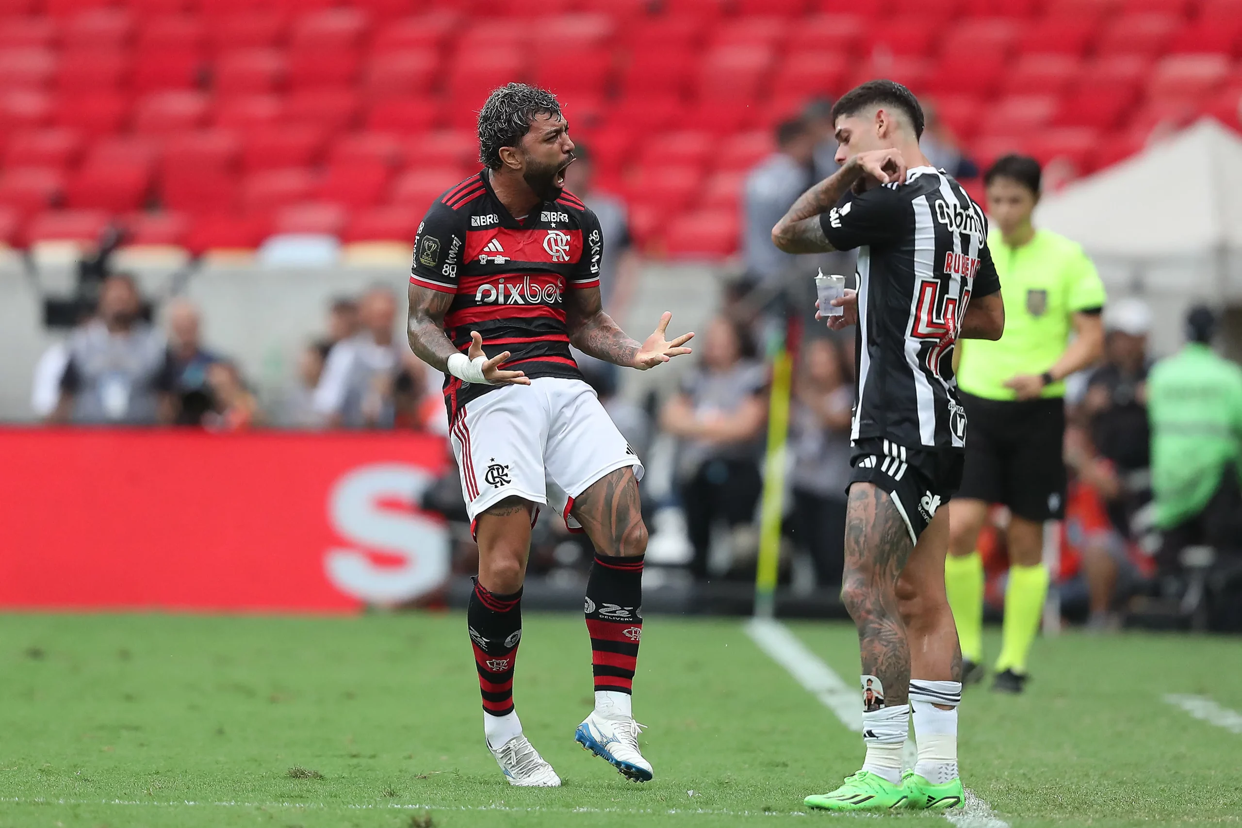 Flamengo Gains Upper Hand in Copa do Brasil Final with Gabigol's Brace. (Photo Internet reproduction)