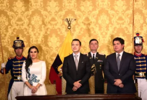 Ecuador's Noboa Suspends Vice President Abad Amid Political Tensions