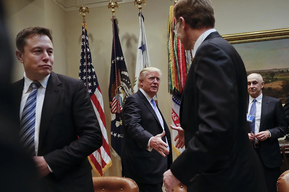 Trump Taps Tech Titan Musk to Trim Government Fat. (Photo Internet reproduction)