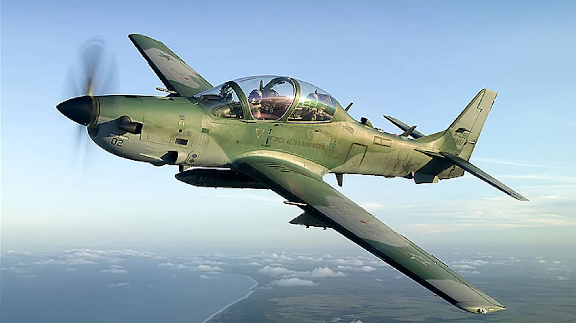Two Accidents in Nine Days Prompt Brazilian Air Force Review. (Photo Internet reproduction)
