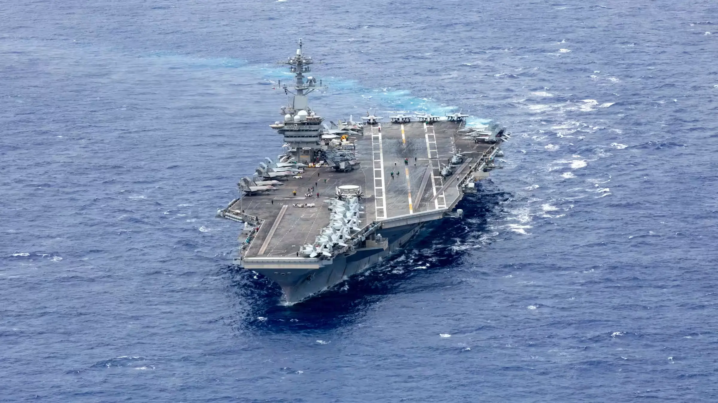 Three U.S. Carriers Return to Asia, Signaling Strength Against Chinese Aggression
