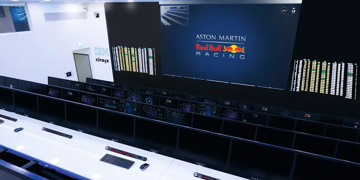 Tech Meets Speed: Red Bull's F1 Command Center