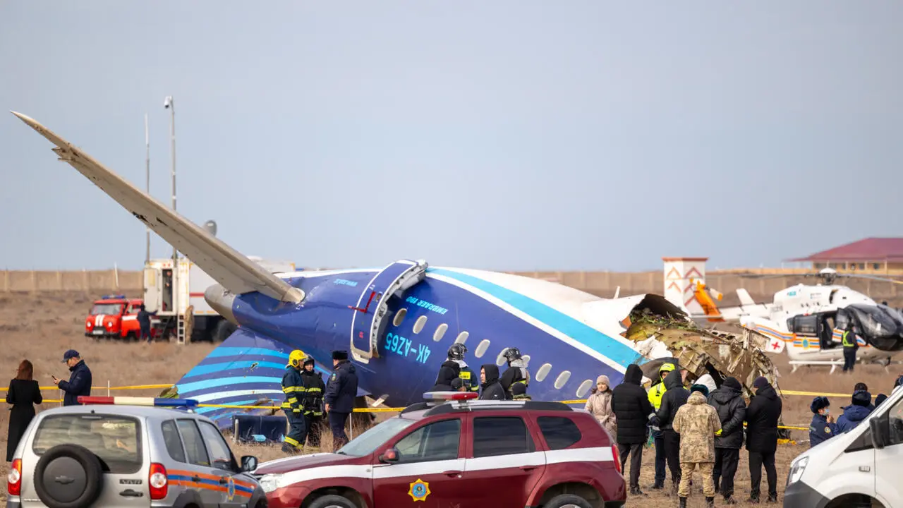 Embraer Jet Crash in Kazakhstan: Tragedy Strikes Azerbaijan Airlines Flight