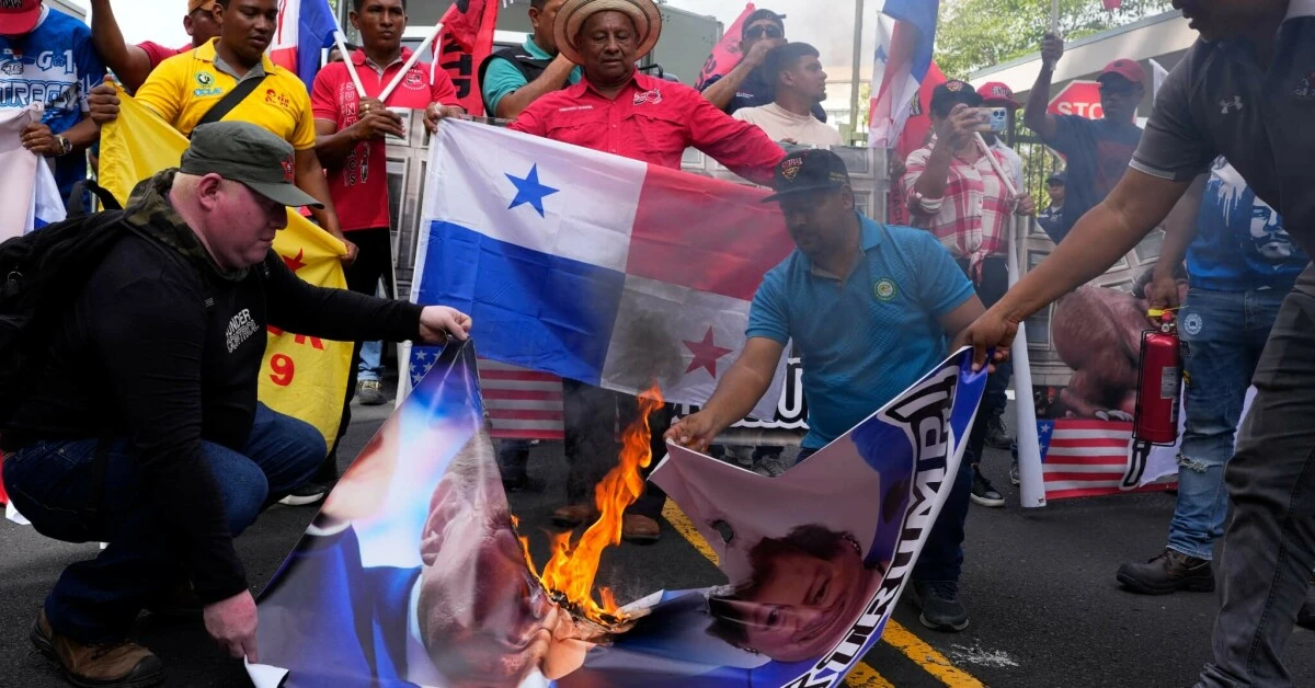 Panama Protests Trump's Canal Takeover Threat