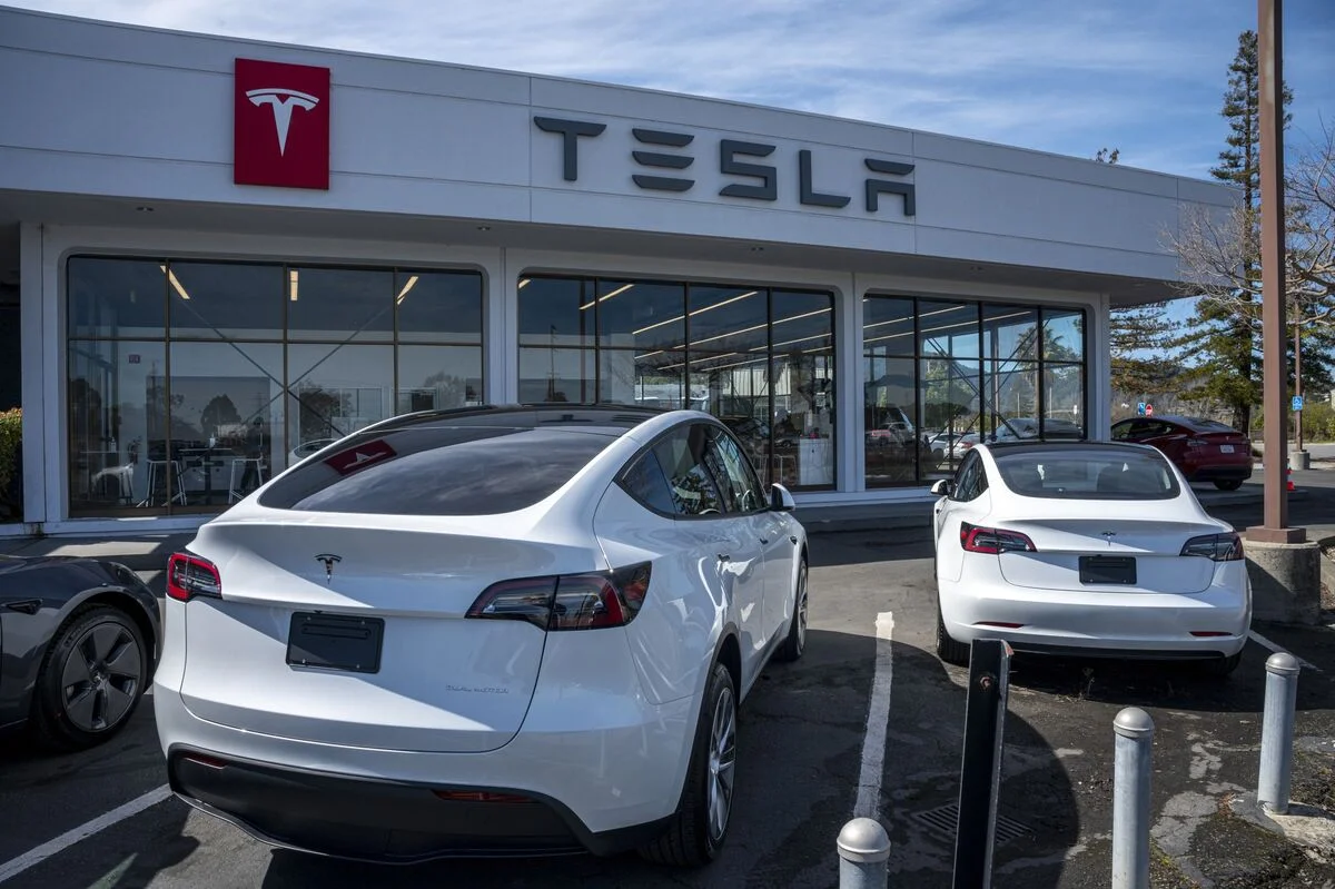 Tesla's Sales Slip: First Annual Decline in Over a Decade
