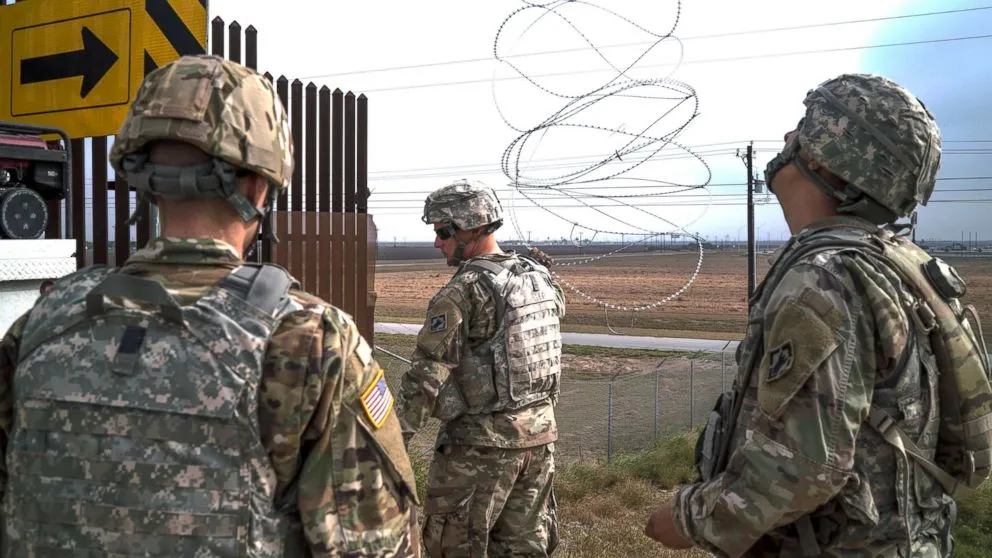 Trump Deploys 1,500 Troops to Mexican Border