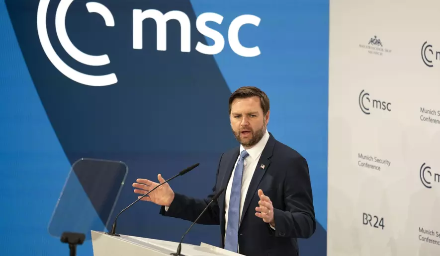 J.D. Vance Calls Out Europe’s Retreat from Democratic Values on Global Stage