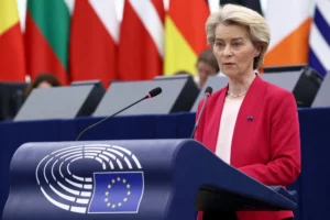 Von der Leyen Pushes EU Defense Spending Above 3% as "Time of Illusions" Ends