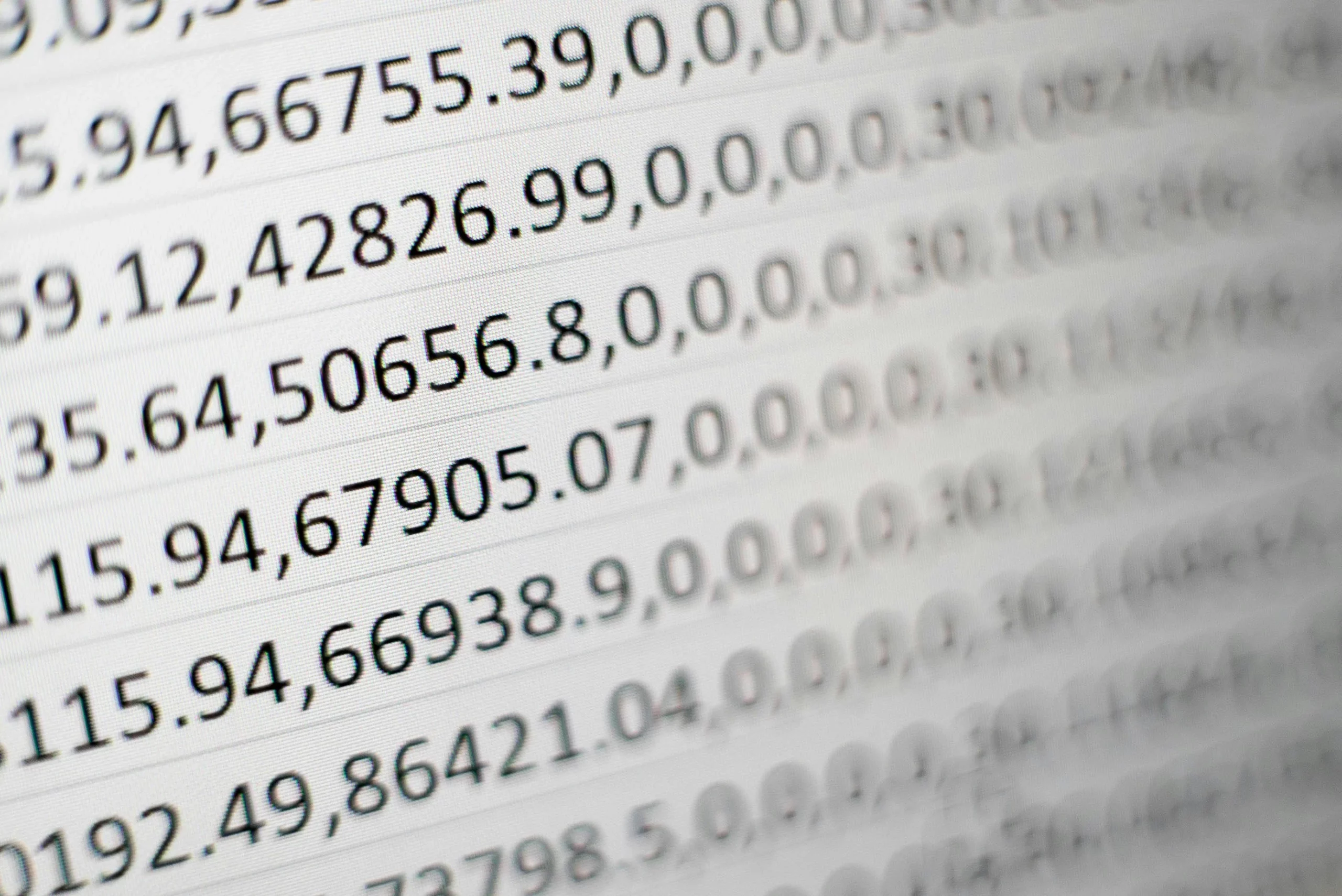 numbers