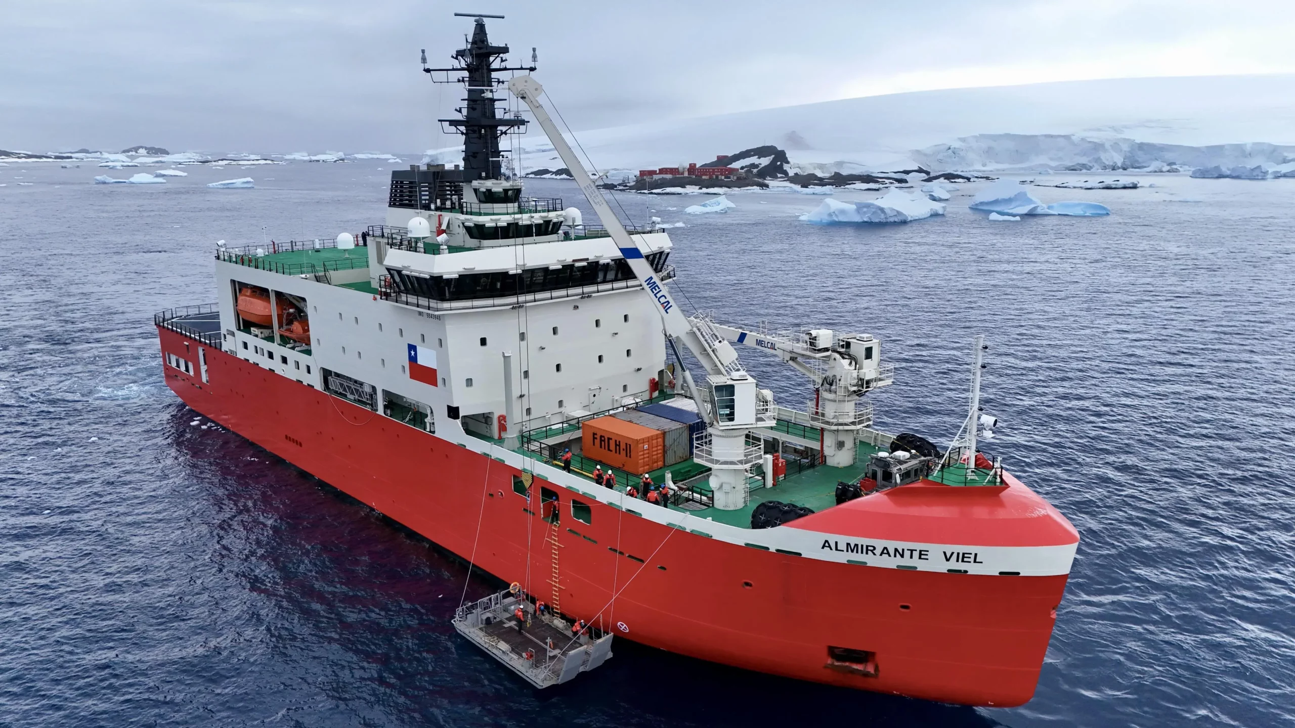 Chile Strengthens Antarctic Presence with Groundbreaking Icebreaker Almirante Viel