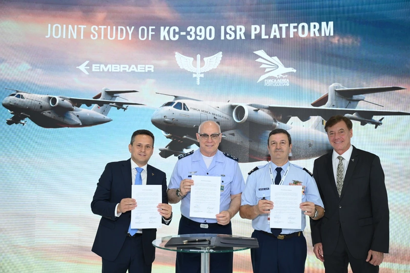 Portugal and Brazil Team Up to Transform KC-390 into Submarine Hunter
