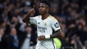 Vinícius Júnior Becomes Real Madrid’s Leading Brazilian Scorer Amid Champions League Exit