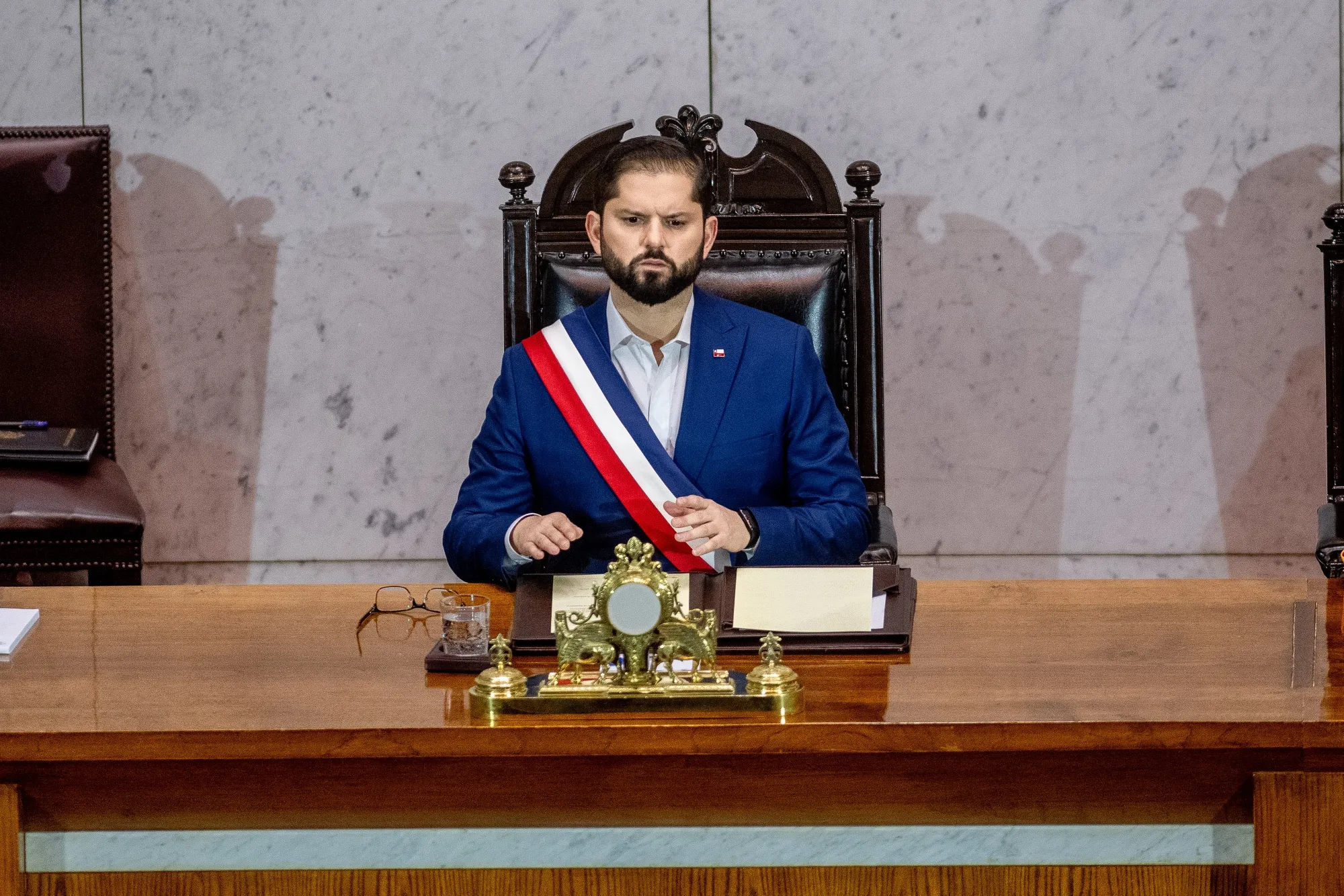Boric’s Approval Plummets as Crime Fears Rise in Chile