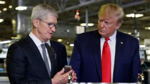 Trump Urges Apple to Halt Factory Expansion in India, Pushing for U.S. Production