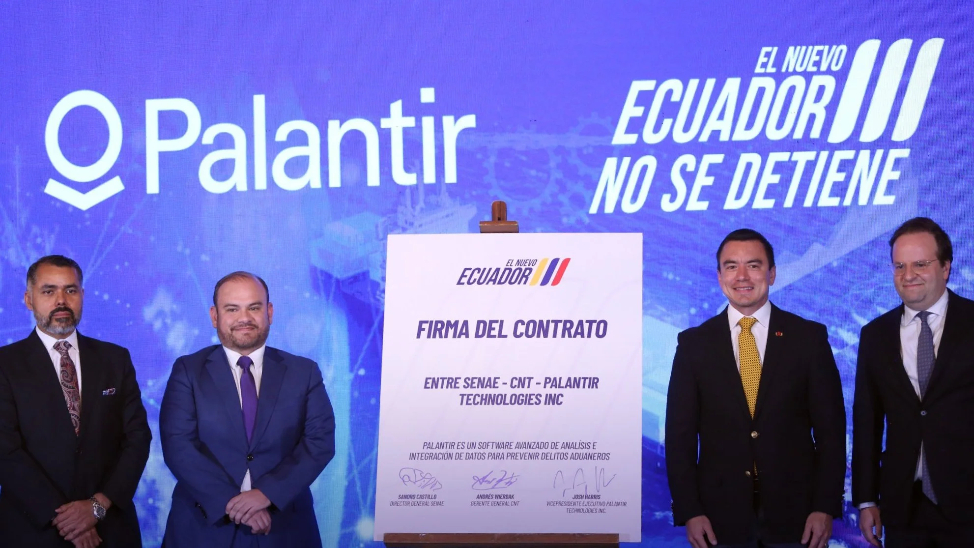 Ecuador Deploys Palantir’s A.I. in High-Stakes War Against Drug Smugglers