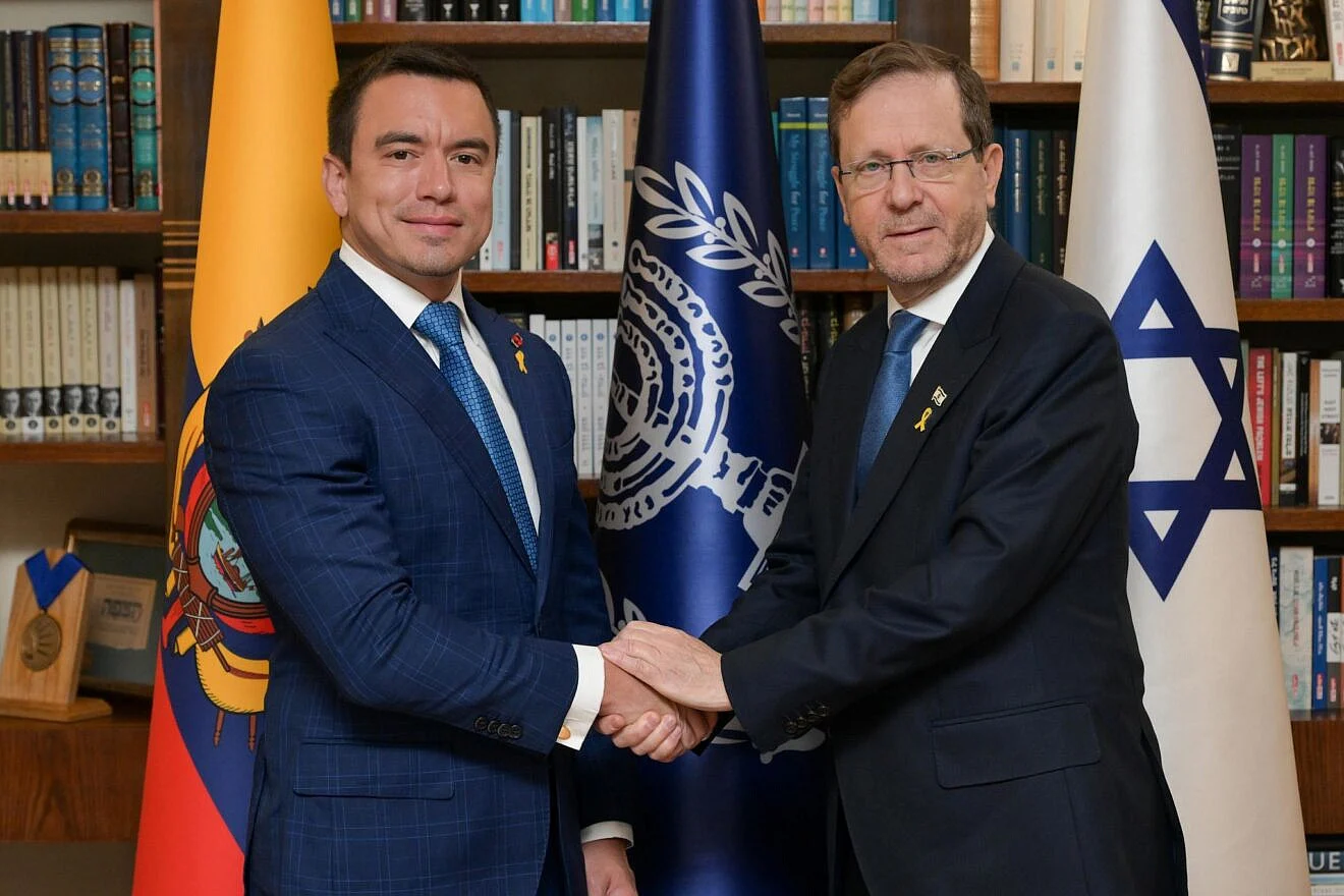 Ecuador and Israel Cement Security Alliance as Jerusalem Office Opens