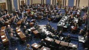 Senate Narrowly Blocks Bid to Overturn Trump’s Sweeping Tariffs