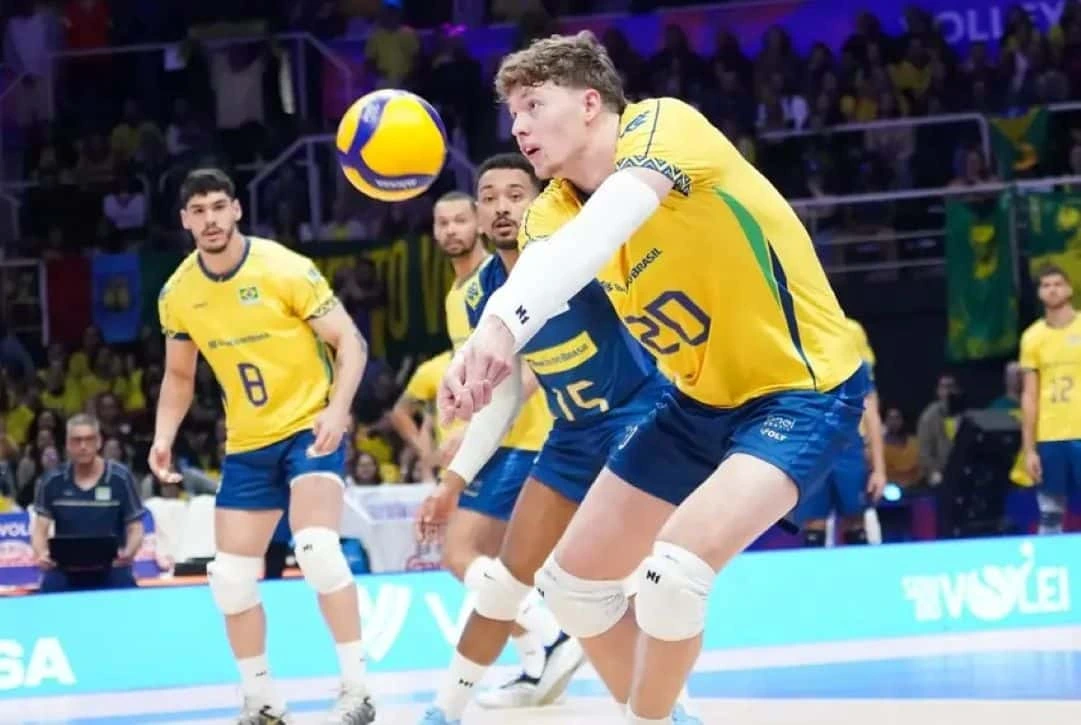 Brazil Leads Volleyball Nations League After Strong Win Over China