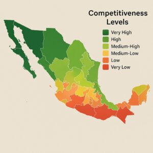 Mexico’s Regional Divide: Hard Data Exposes Winners and Losers in Competitiveness