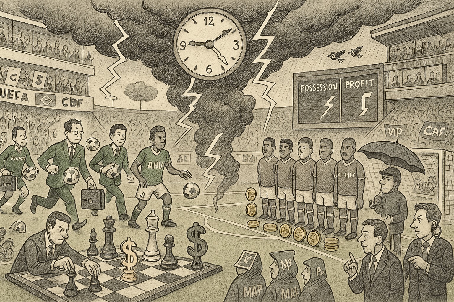 Palmeiras Beats Al Ahly and Leads Club World Cup Group After Storm Delay