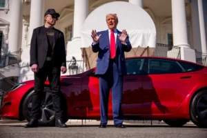 Trump Pulls Tesla’s Support, Shares Plunge as Musk Faces Tough Reckoning