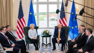 EU and U.S. Put Trade Truce on Paper With 15% Tariff Framework