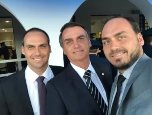 Bolsonaro Sons Lash Out at Rivals in Brazil's Right-Wing Power Struggle
