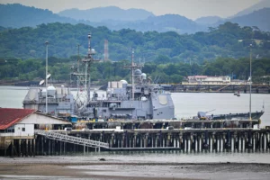 American Warship in Panama's Canal Zone Shows U.S.–Venezuela Standoff Is About More Than Drugs