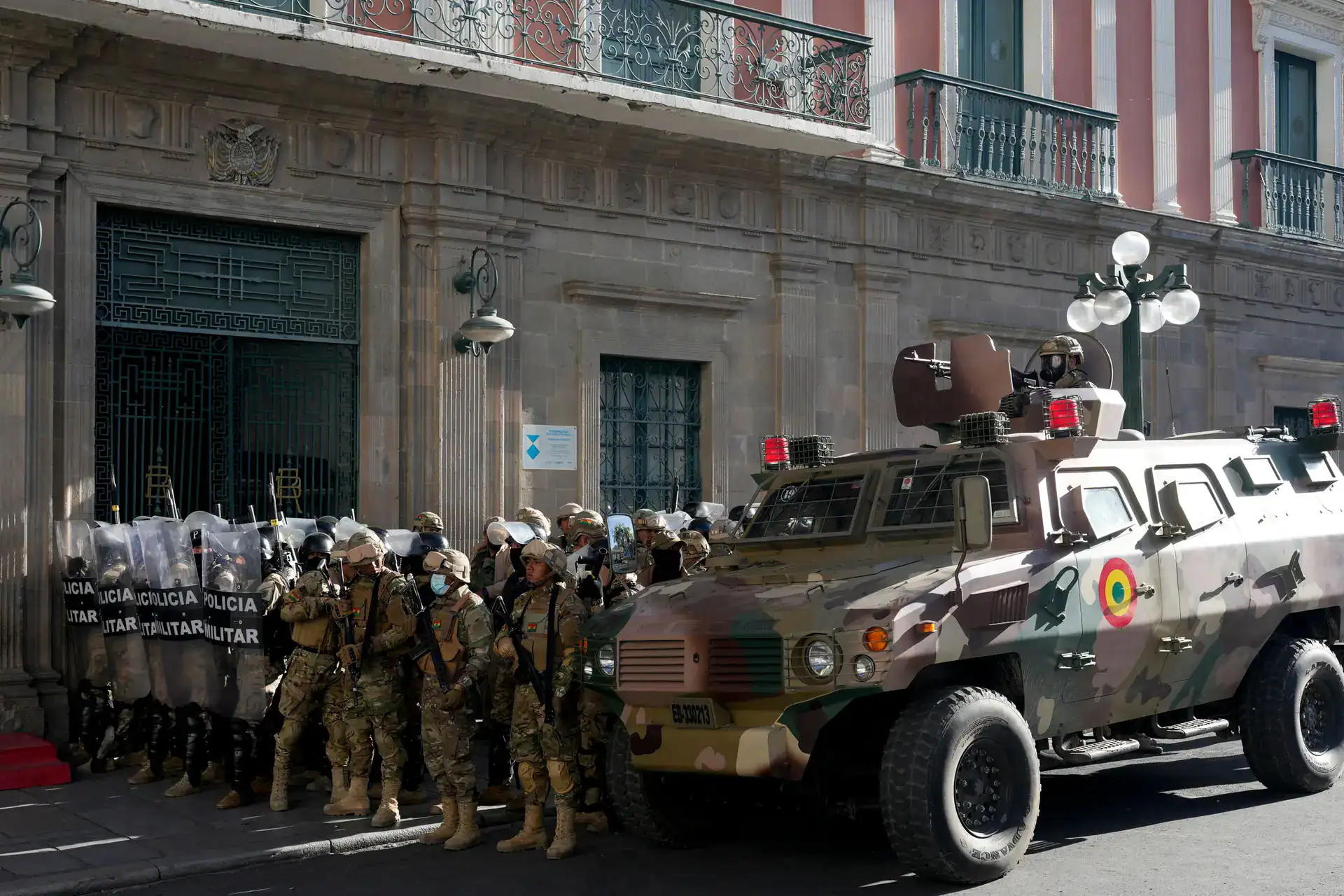 Bolivia Sends 3,500 Troops as Protesters Demand President Resign