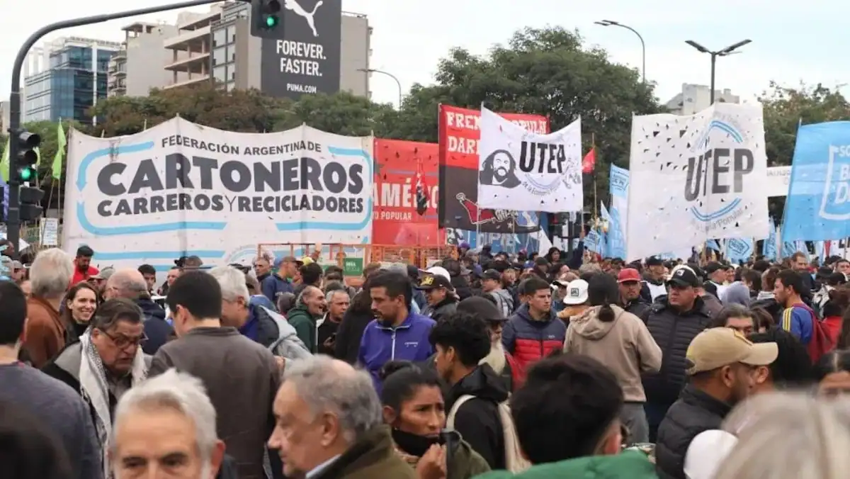 Union march in Argentina, among the worst countries for workers