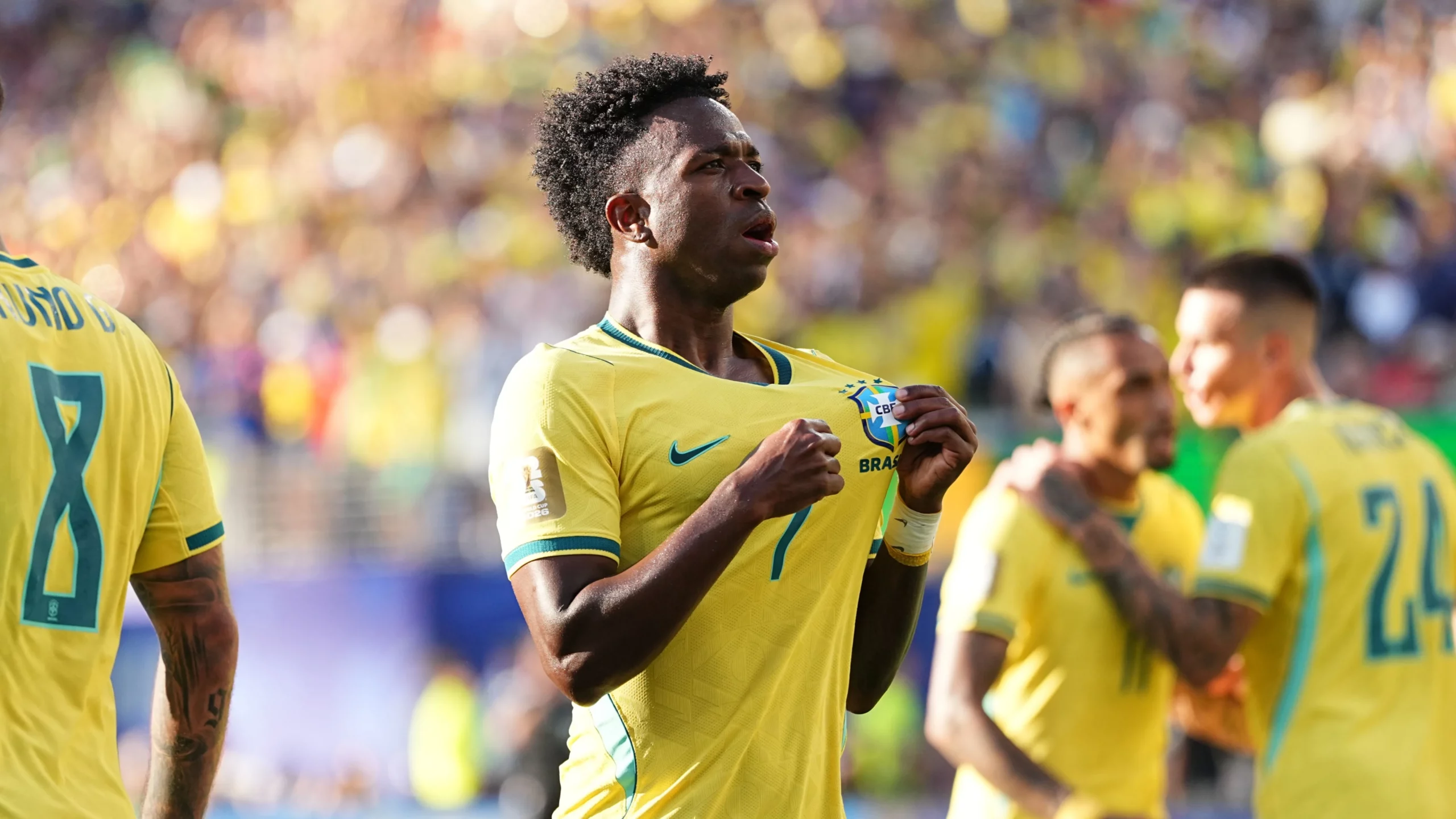 Vinicius Junior Hits 500 Games as Brazil Faces Haiti in Philadelphia
