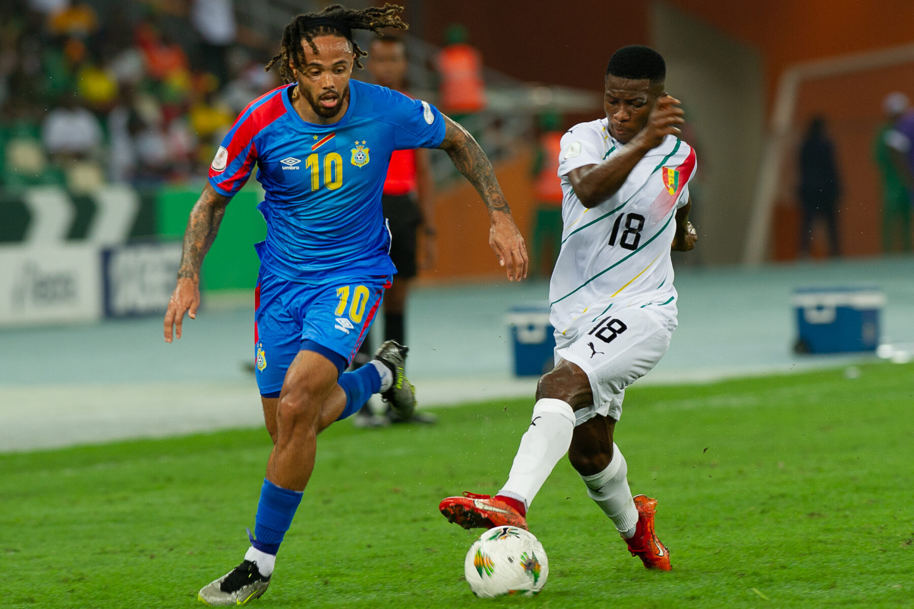 World Cup 2026 DR Congo in action before the Atlanta last-32 tie against England