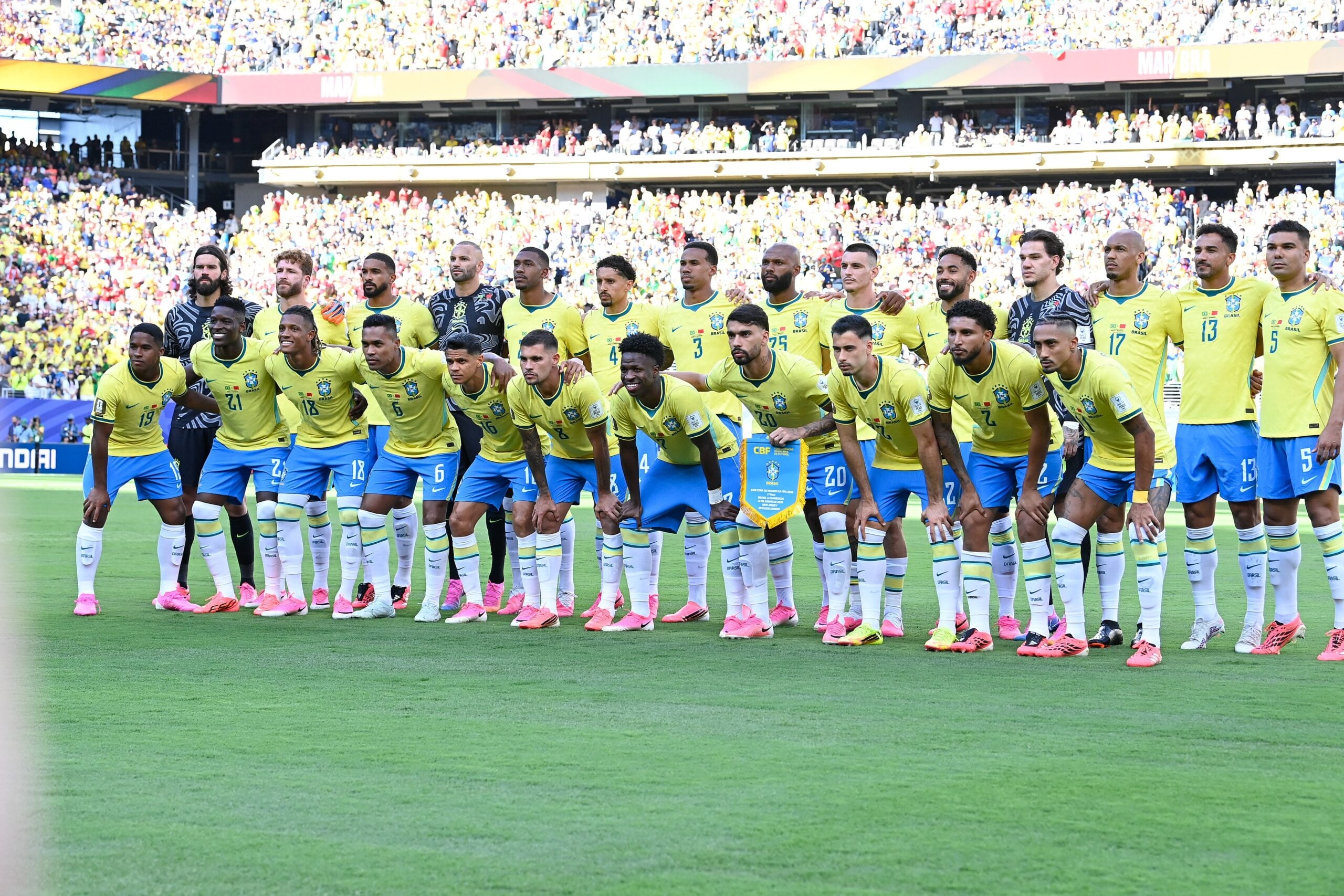 World Cup 2026 Brazil squad before the Japan knockout match