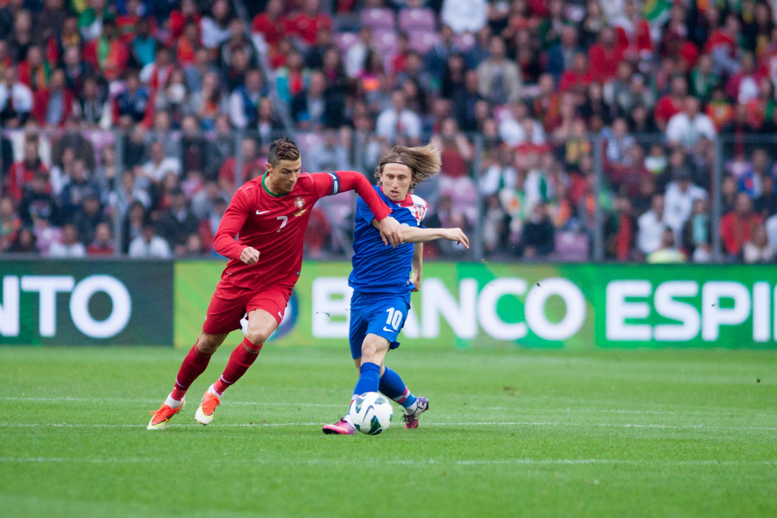 World Cup 2026 Portugal star Cristiano Ronaldo and Croatia's Luka Modric in action