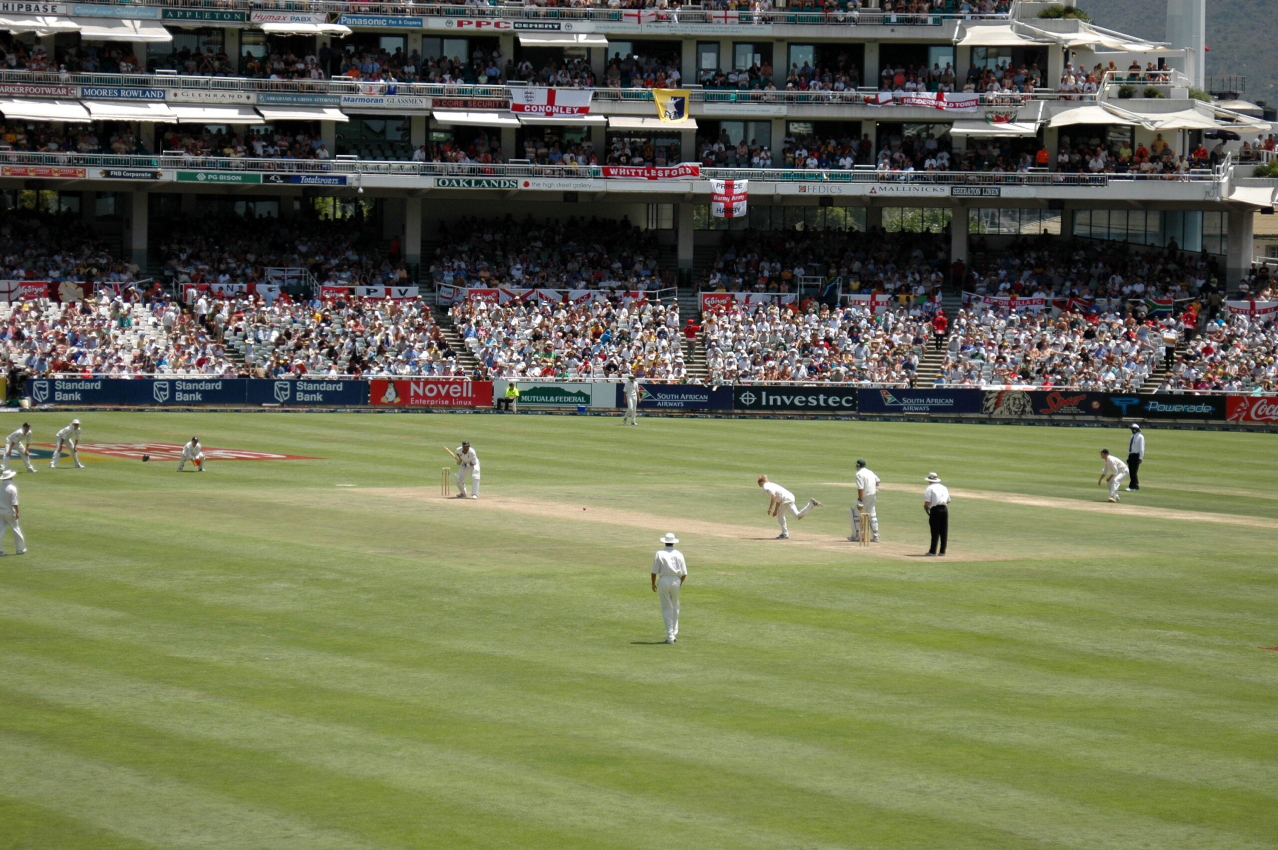 South Africa's women's cricket — Newlands cricket ground in Cape Town