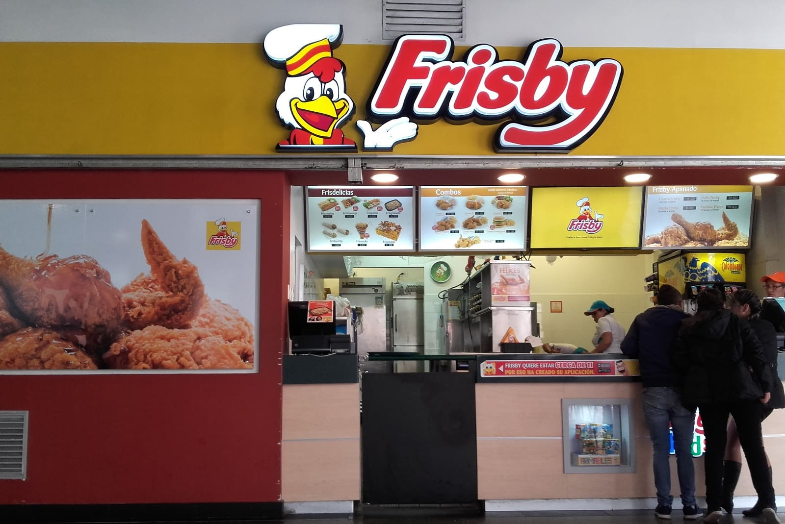 The Frisby Opening in Madrid Is Not the Colombian Chicken Chain