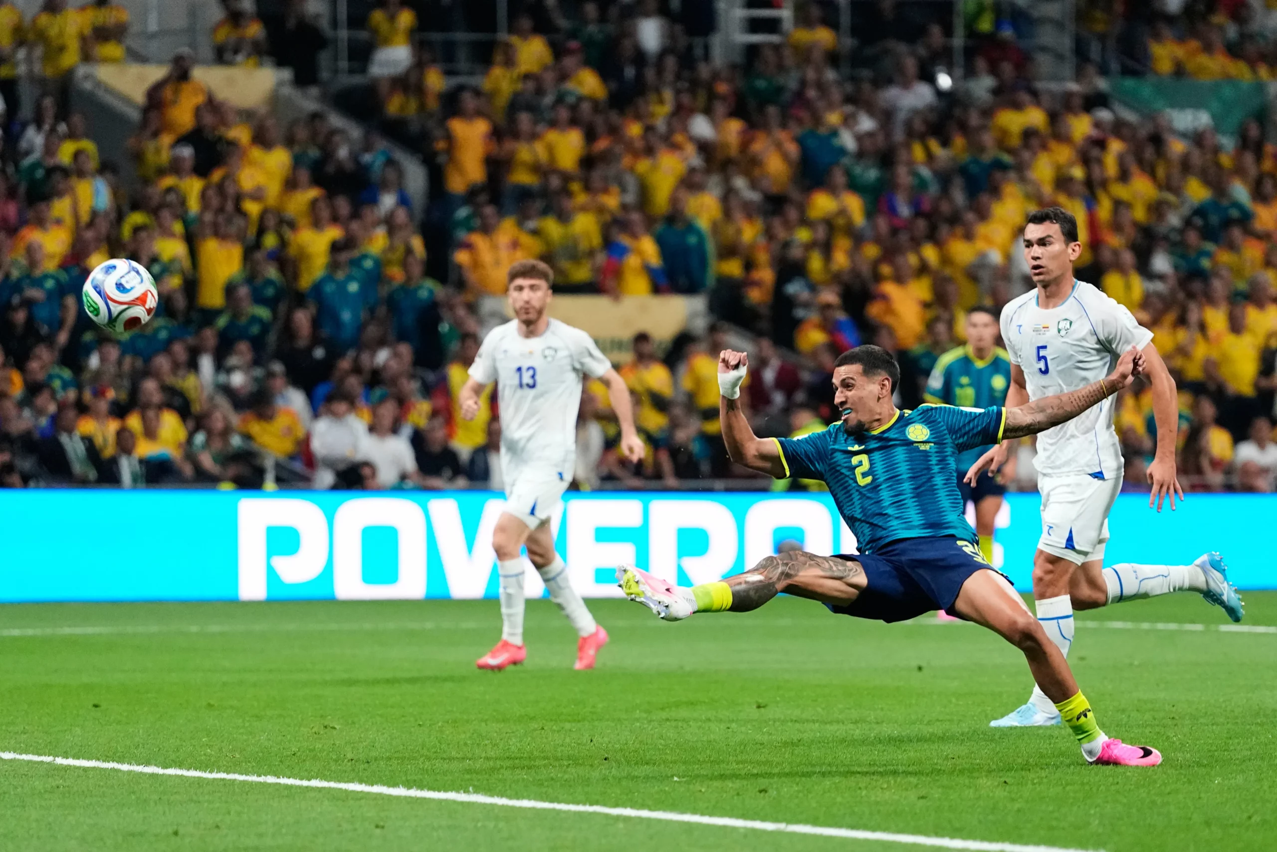 Lionel Messi celebrates scoring his 17th World Cup goal — the all-time men's record — against Austria at AT&T Stadium in Dallas, Texas on June 22, 2026