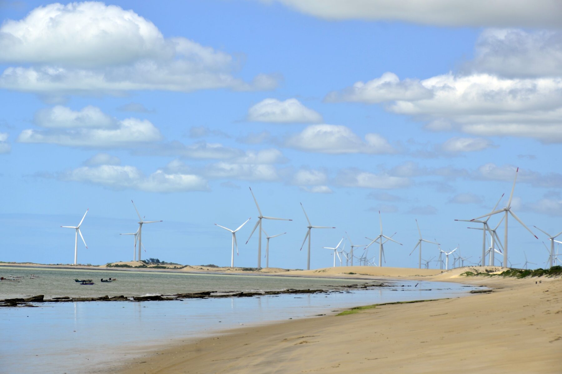 Brazil green hydrogen — wind farm in Rio Grande do Norte