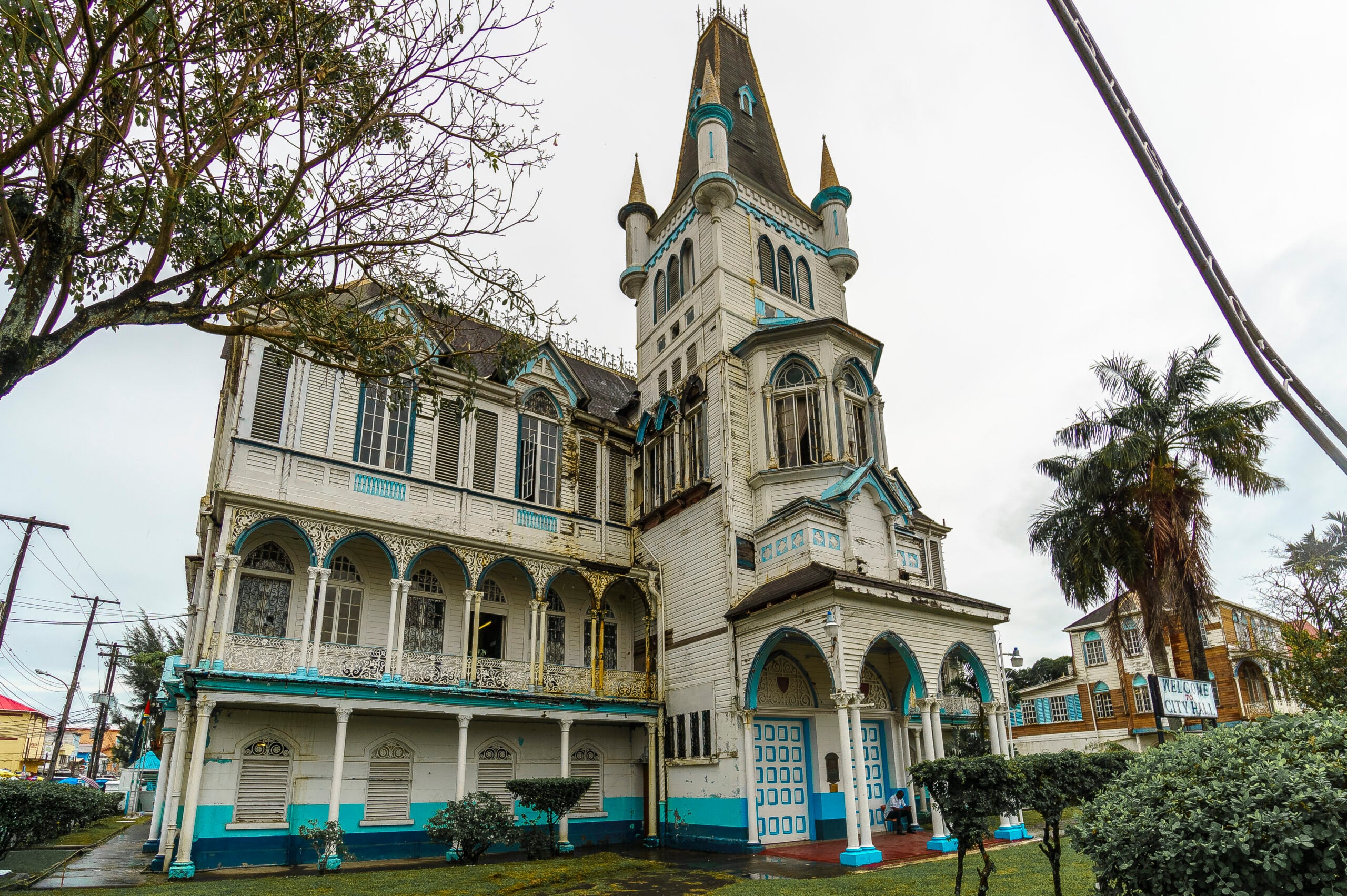 Guyana oil profits — Georgetown, the capital of Guyana