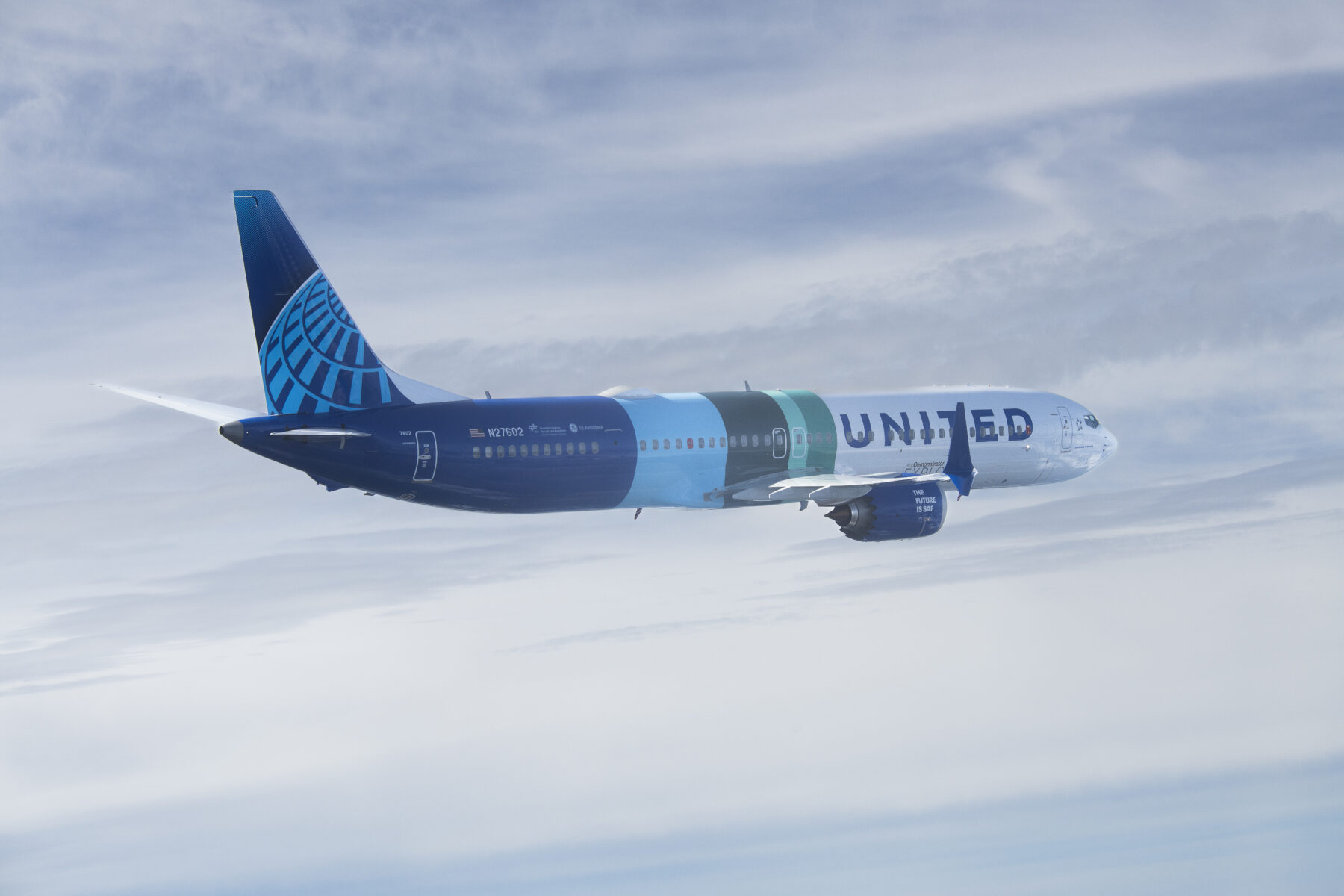Sustainable aviation fuel — aircraft testing low-carbon jet fuel