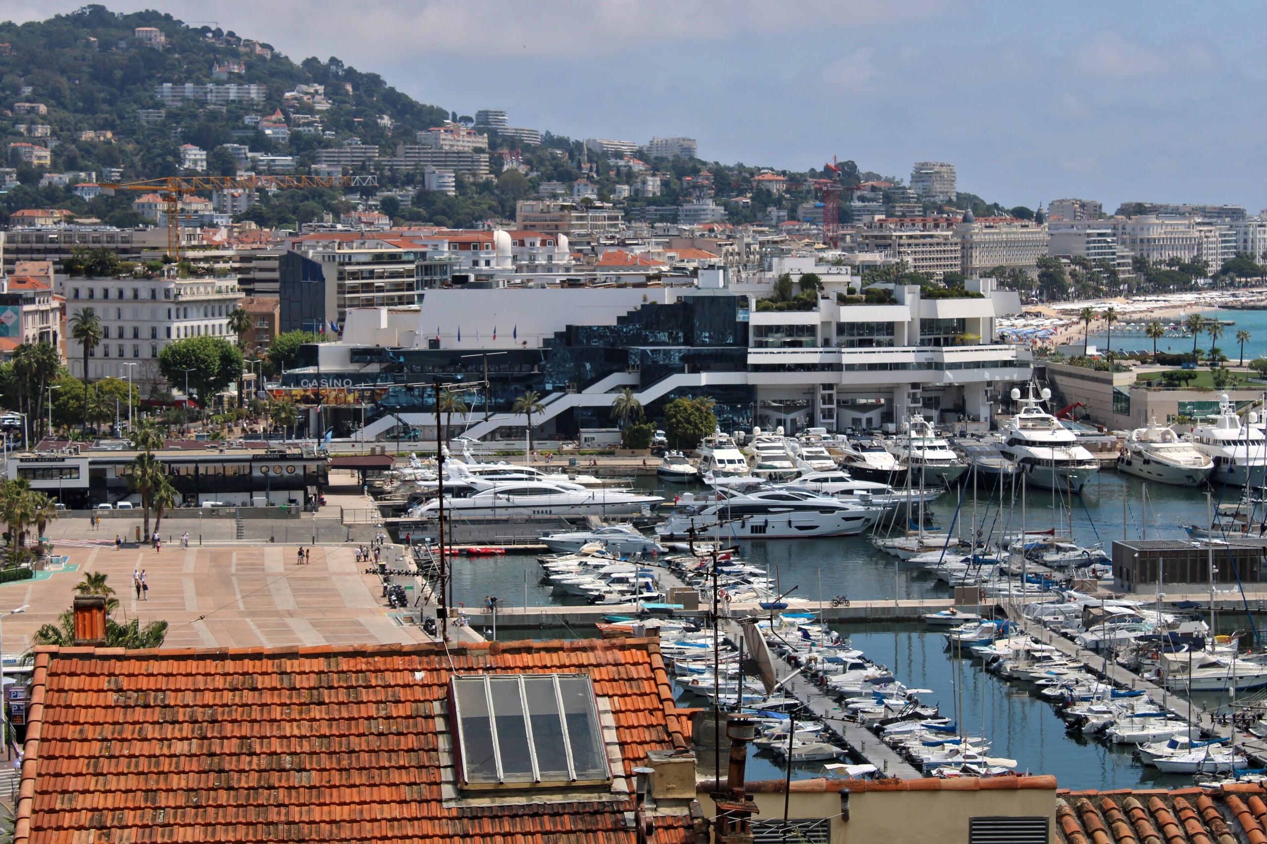 African cinema at Cannes, the Palais des Festivals