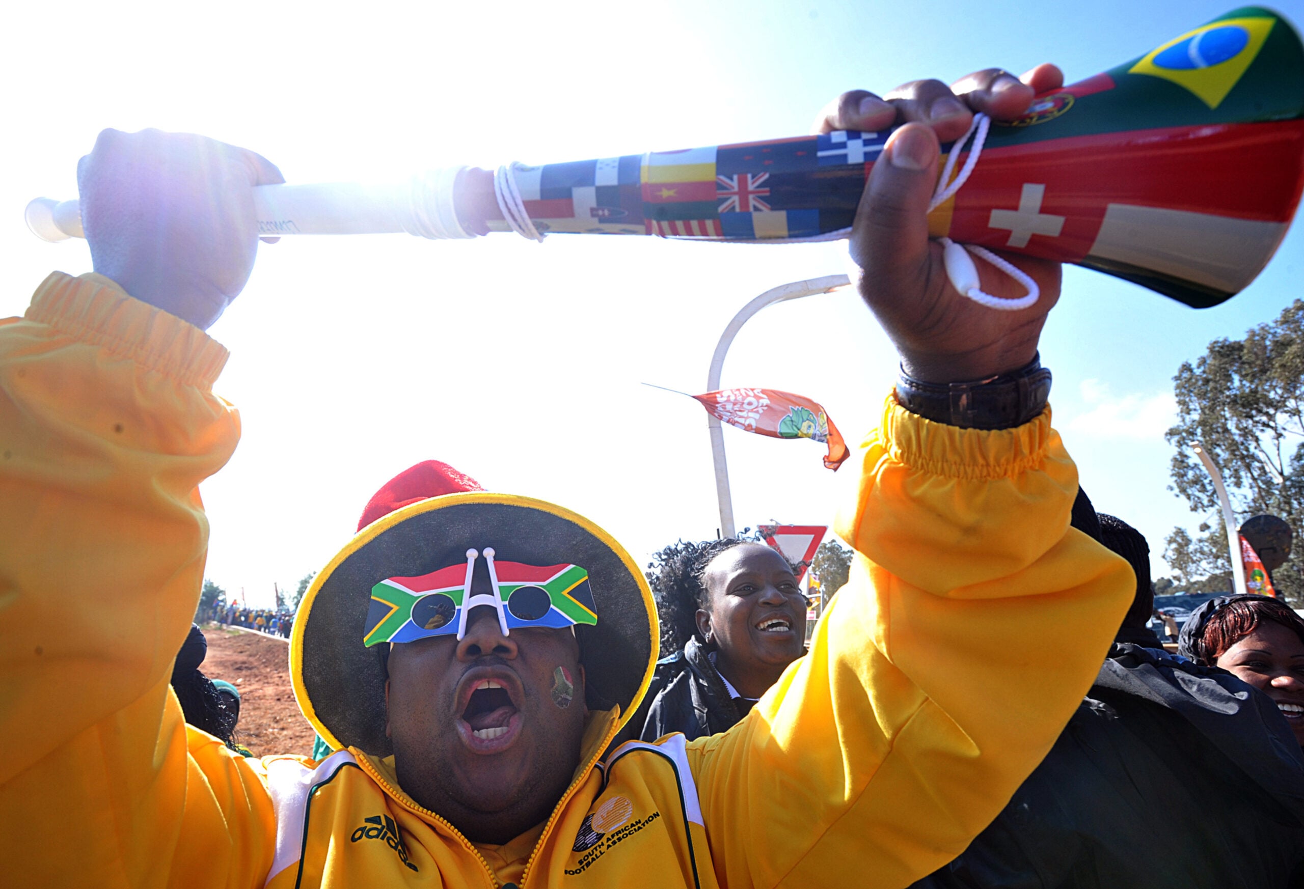 African teams at the World Cup, a South African football fan