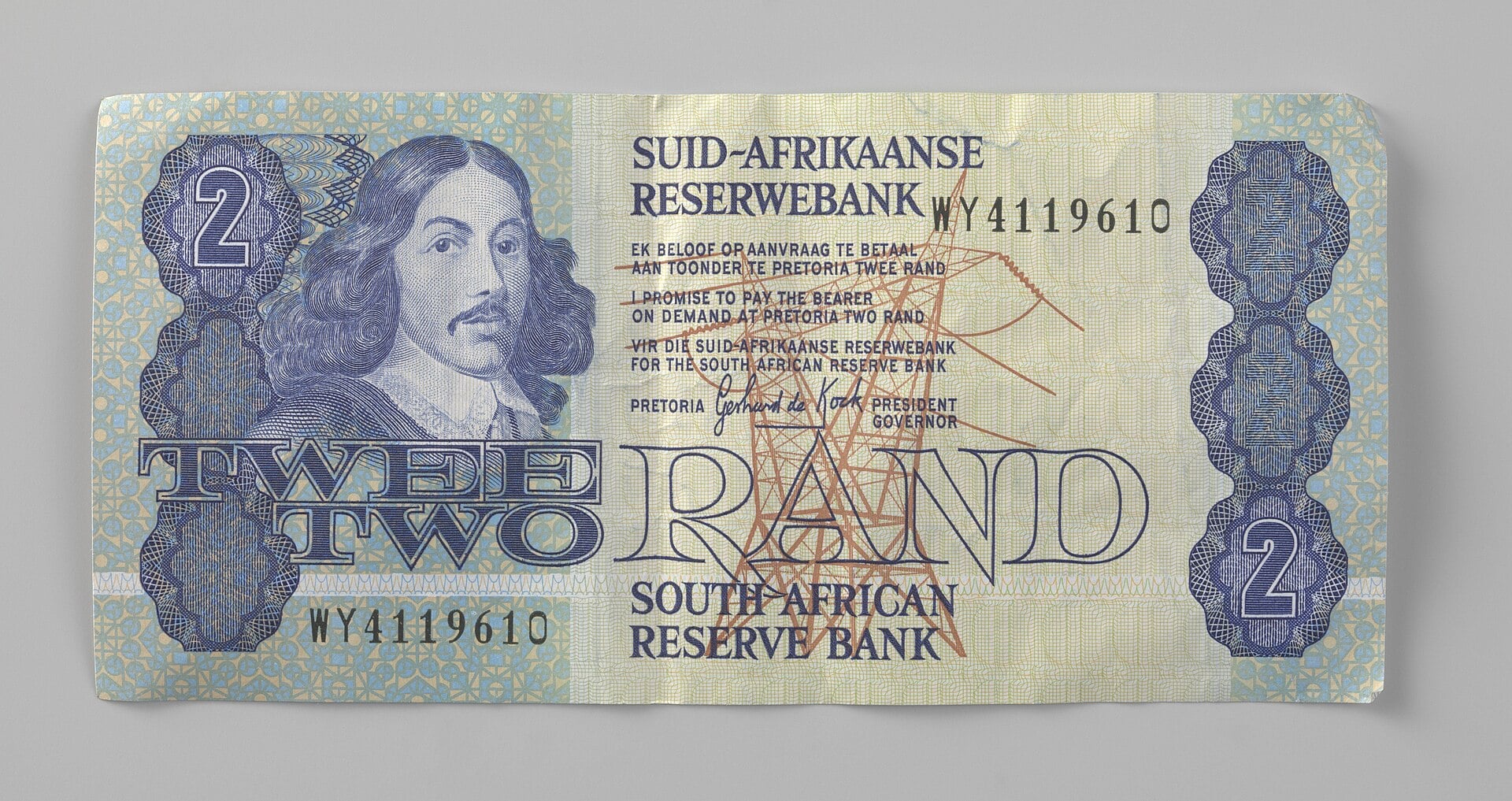 South African rand banknotes