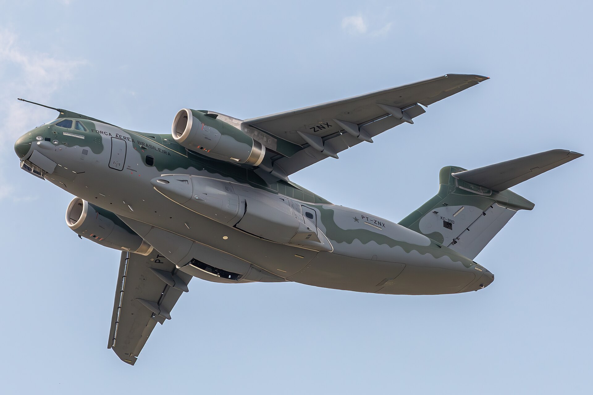 Embraer C-390 Millennium military transport aircraft