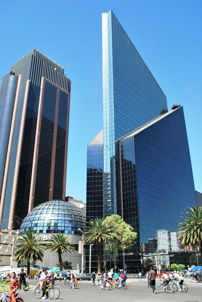 Mexican Stock Exchange (Grupo BMV) building in Mexico City